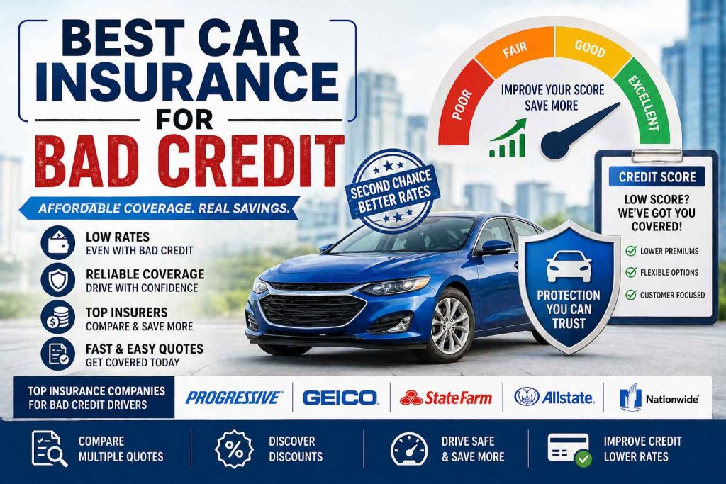 Best Car Insurance for Bad Credit