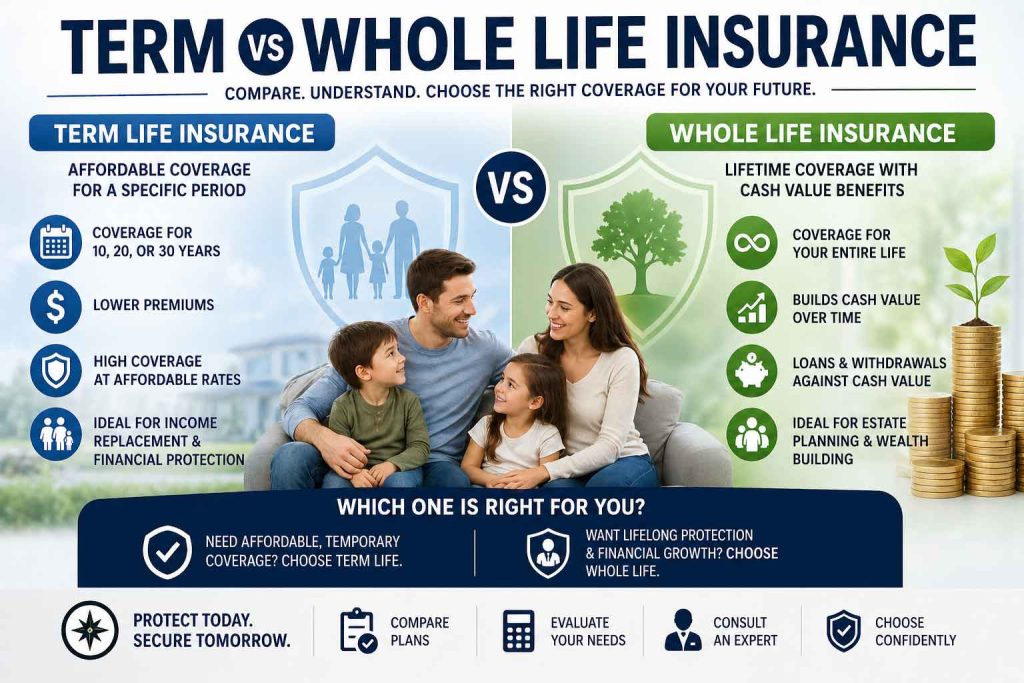 Term vs Whole Life Insurance