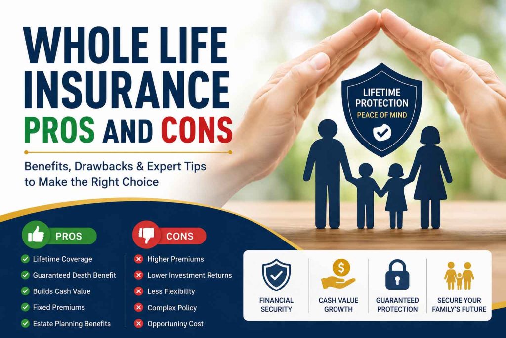 Whole Life Insurance Pros and Cons